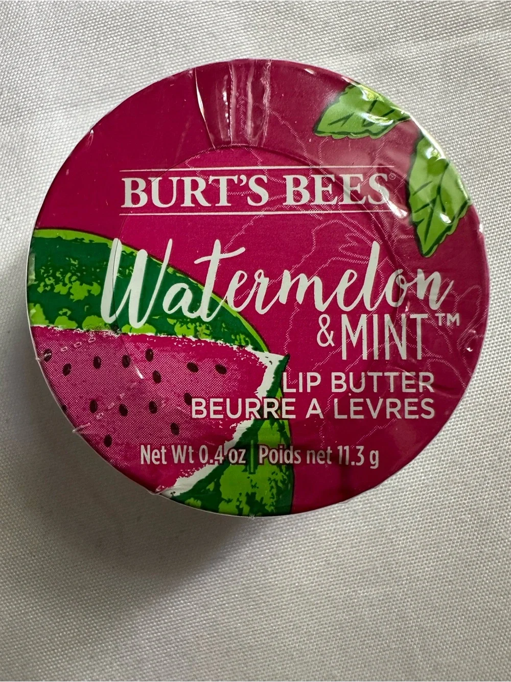 Burt's Bees Watermelon & Mint Lip Butter 0.4 oz